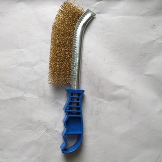 Bàn chải sắt đánh rỉ cán xanh/đỏ