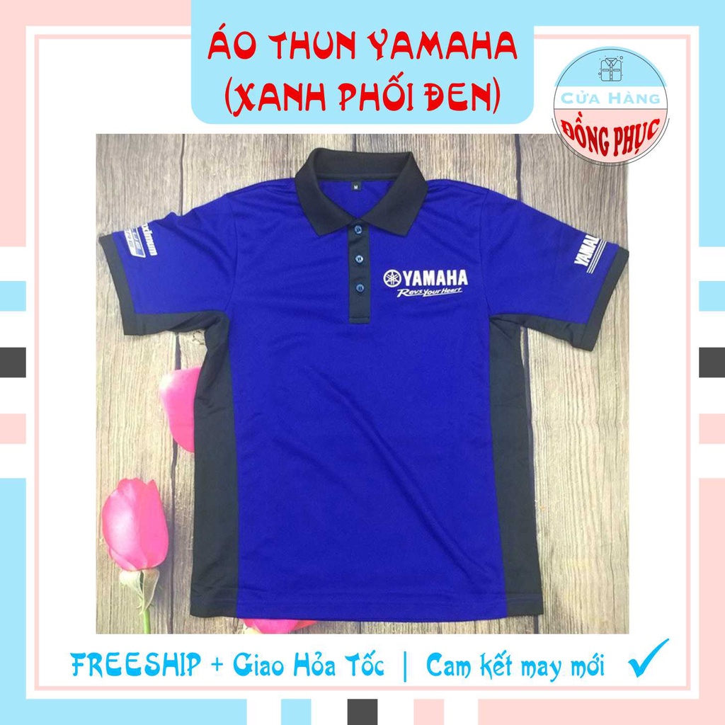 ĐỒNG PHỤC ÁO THUN YAMAHA - ÁO THUN NAM BÁN HÀNG CHÍNH HÃNG YAMAHA, ĐÚNG CHUẨN CỦA YAMAHA