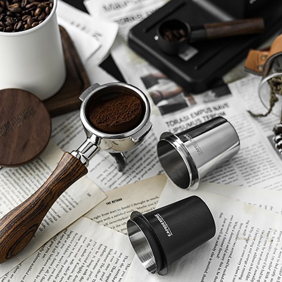 Ly dosing cup inox Cafede Kona | hứng đựng cà phê cho máy xay EK43