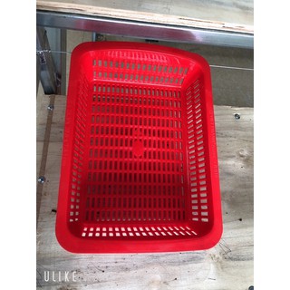 RỔ NHỰA VUÔNG ĐẸP 28.3x 20.6 x 7.4