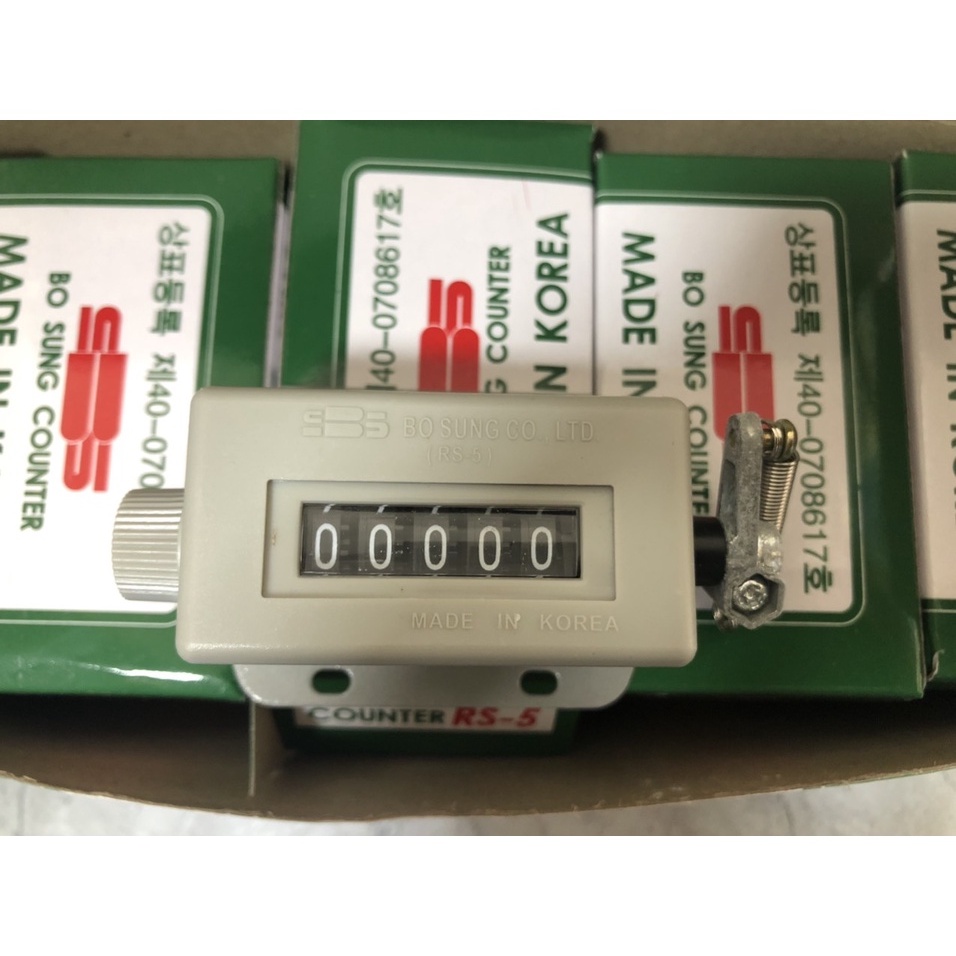 1 Cái Máy Bấm Sản Lượng Vuông Bo Sung RS-5