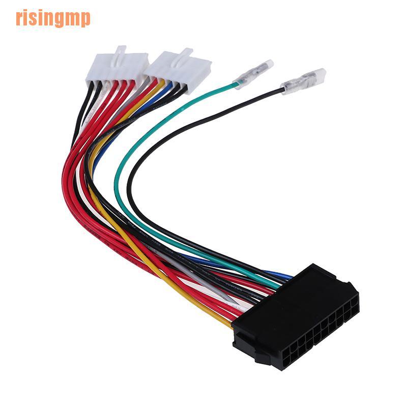 Dây cáp chuyển đổi ATX 20 chấu sang 2 PSU AT 6 chấu dành cho máy tính 286 386 486 chất lượng tốt