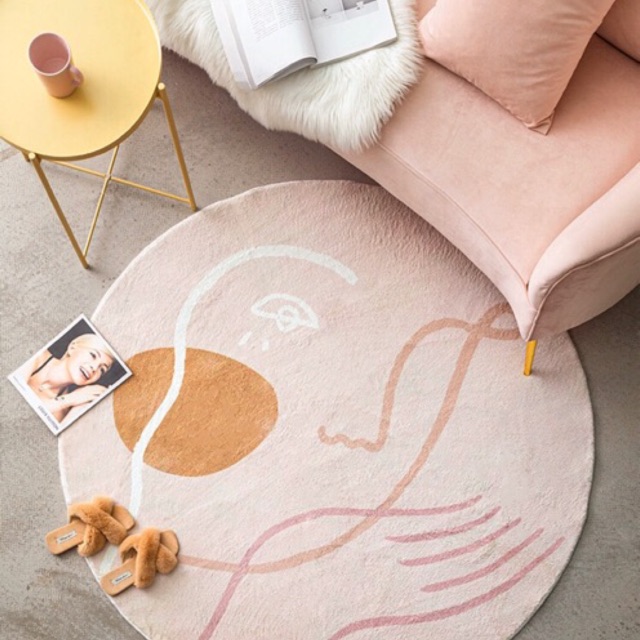 Thảm decor phòng khách