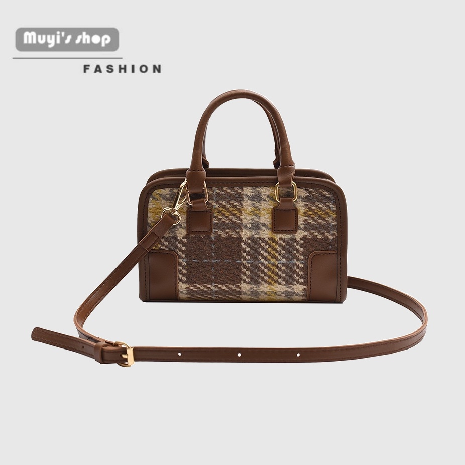 Túi Xách Len Thời Trang Hàn Quốc Dành Cho Nữ