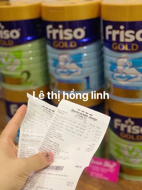 [AIR+BILL] Sữa Friso Số 1,2,3 Loại 800g Hàng Nội Địa Nga