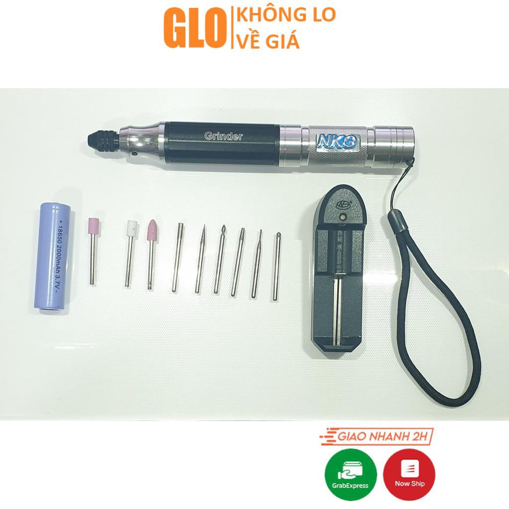 Máy Khắc Chữ NKG 9 in 1 Dùng Pin Cầm Tay