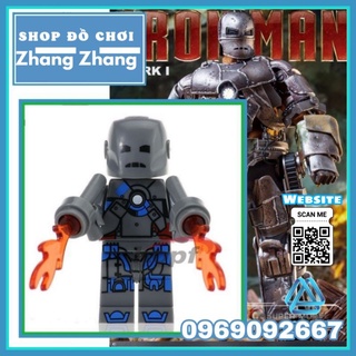 Đồ chơi Xếp hình Người sắt Iron Man Mark I do Tony Stark điều khiển Minifigures Kopf KF356