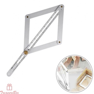 Square Protractor 17.1cm Artifact Ceiling Corner Angle Finder Multi-Angle