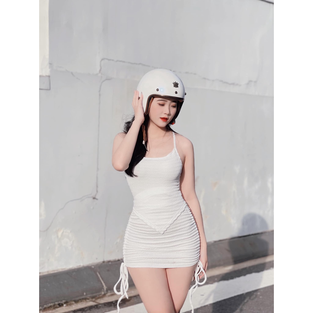 Mũ bảo hiểm 3/4 Royal M20C Logo Viền Đồng