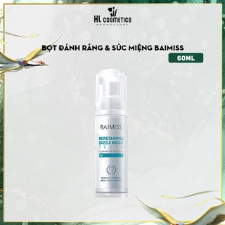 Bọt Đánh Răng & Súc Miệng Baimiss Ngừa Vôi Chống Ố Răng Toàn Diện 60ml BMYR58