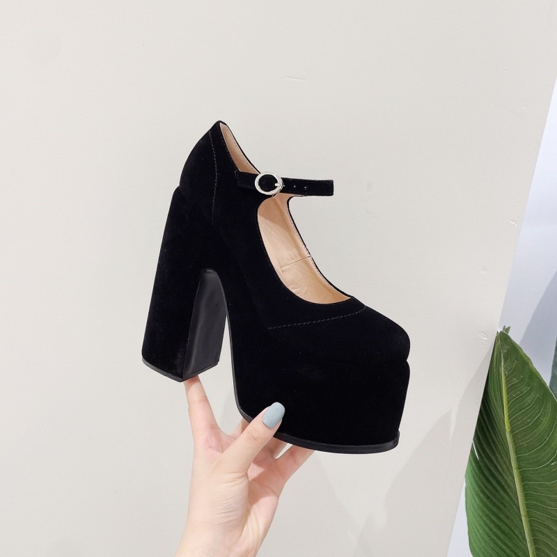 GIÀY CAO GÓT G63 ROSÉ ĐẾ CAO 15CM