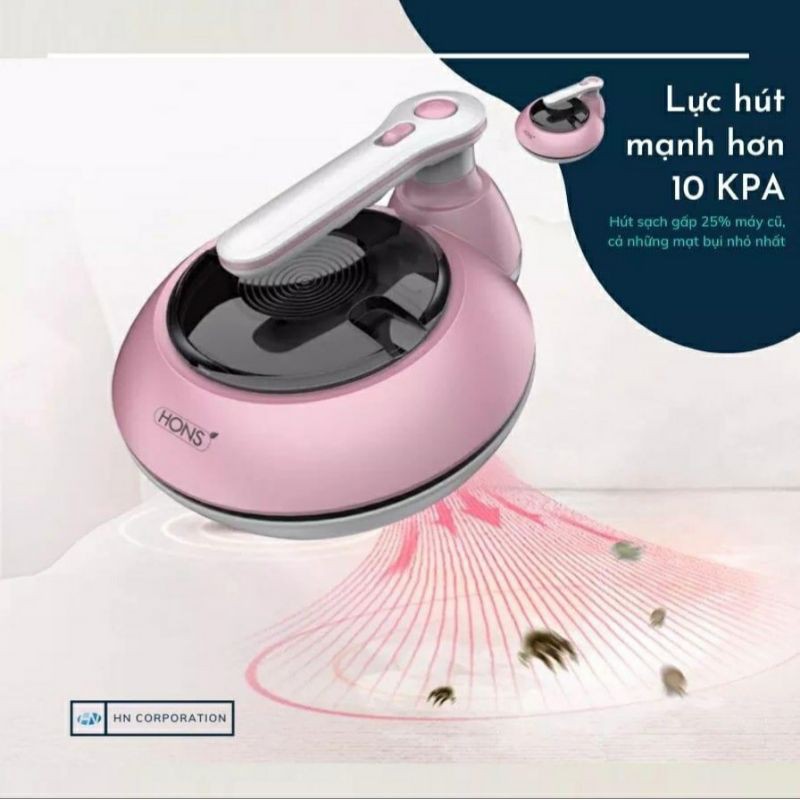 (Có sẵn Bản mới 2021) Máy hút bụi diệt khuẩn giường nệm HONS 2100 nội địa Hàn Quốc | BigBuy360 - bigbuy360.vn