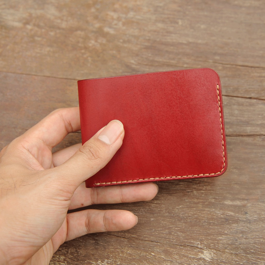 Ví nữ mini - Da bò nhập khẩu - Đồ da Handmade Mino Crafts VI596