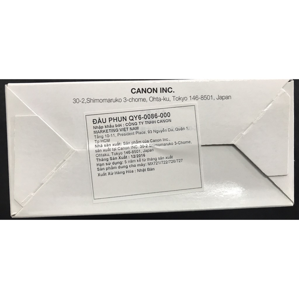 Đầu Phun Cho Máy In Phun Canon Ix6770 - ix6860 Miễn Phí Vận Chuyển Toàn Quốc Tận Nhà