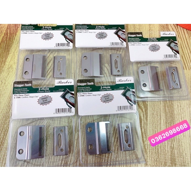 Siêu phẩm lưỡi kép tông đơ BESTBOMG & WAHL chuyên FADE 3 phiên bản