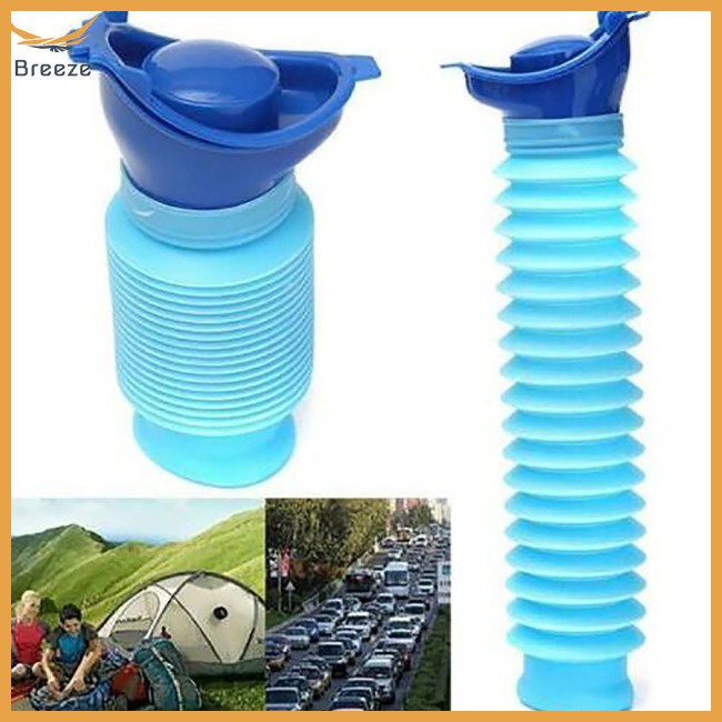 Bình đi tiểu di động khẩn cấp có thể thu gọn tái sử dụng cho nam nữ trên xe hơi