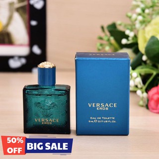 [5ml Auth] Nước Hoa Nam Versace Eros dung tích 5ml, Nước Hoa Nam Sảng Khoái - Nước Hoa Nam Lịch Lãm