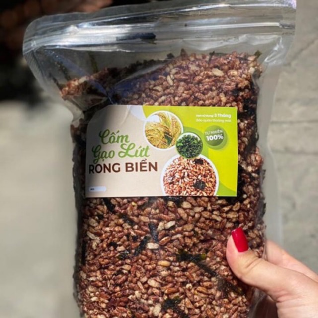 Cốm gạo lứt rong biển 42k/ 1 túi 500g