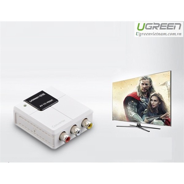 [Mã 55ELSALE1 giảm 7% đơn 300K] Bộ chuyển đổi AV to HDMI cao cấp chính hãng Ugreen 40225