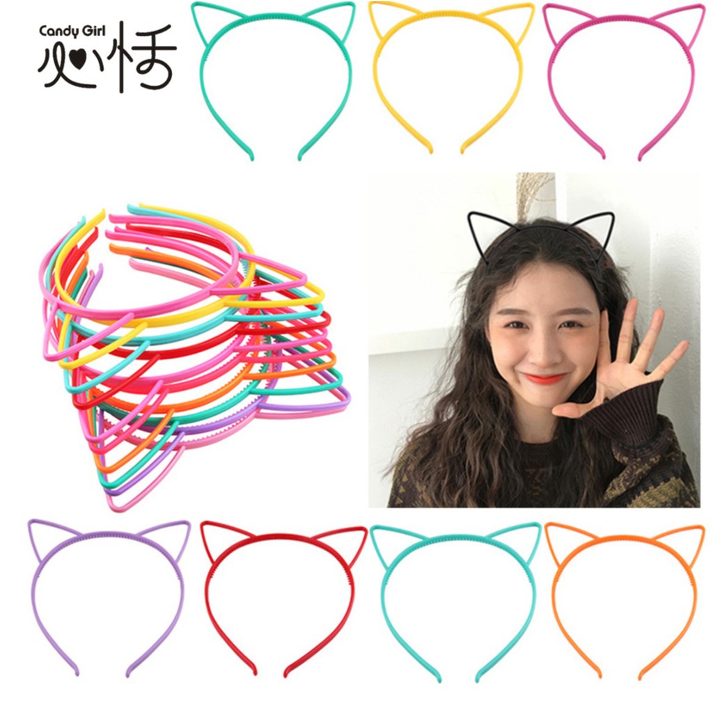 (Có sẵn) Bờm tai mèo kute hàn quốc