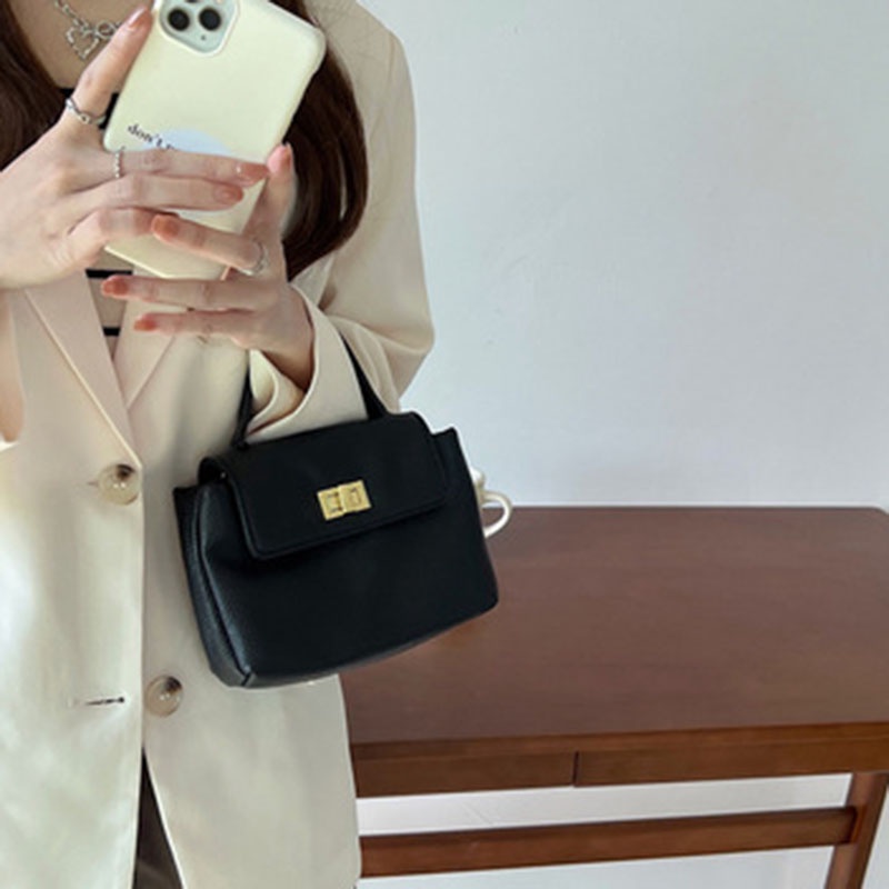 Túi xách đeo vai IELGY hình vuông cỡ nhỏ cầm tay thời trang cho nữ