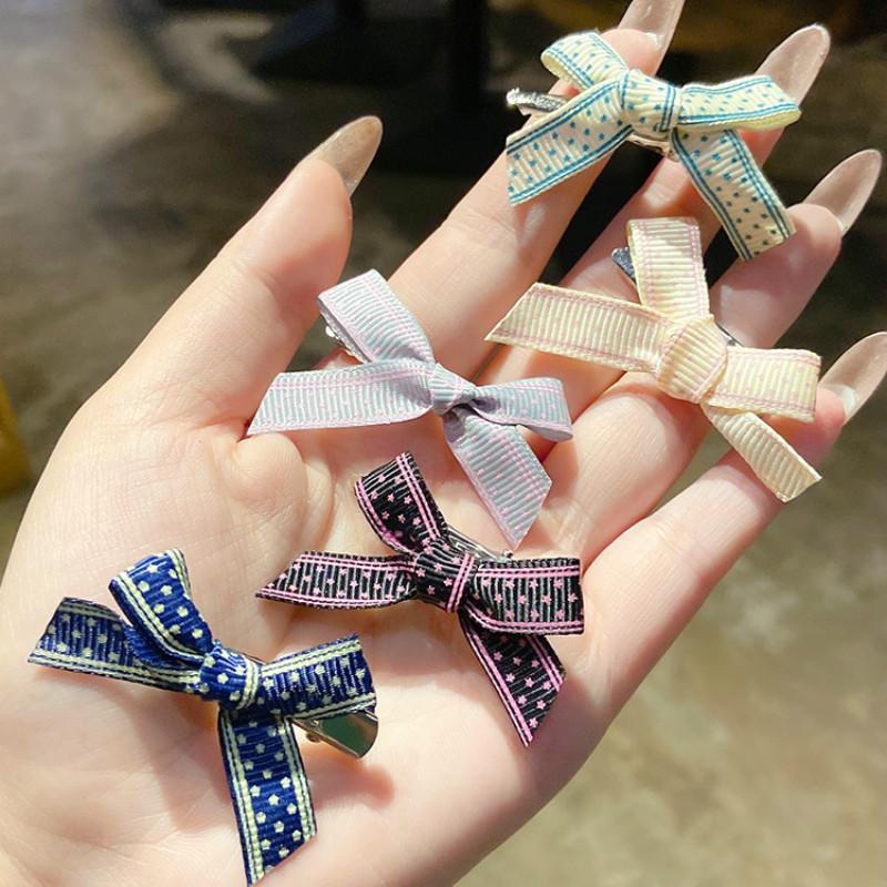 Bộ 10 Kẹp Tóc Hình Nơ Xinh Xắn Đáng Yêu Dành Cho Bé Gái