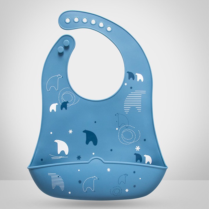 Yếm ăn dặm có máng cho bé giá rẻ, dụng cụ vệ sinh trẻ em từ 4 tháng tuổi, đồ dùng sơ sinh,an toàn sạch sẽ