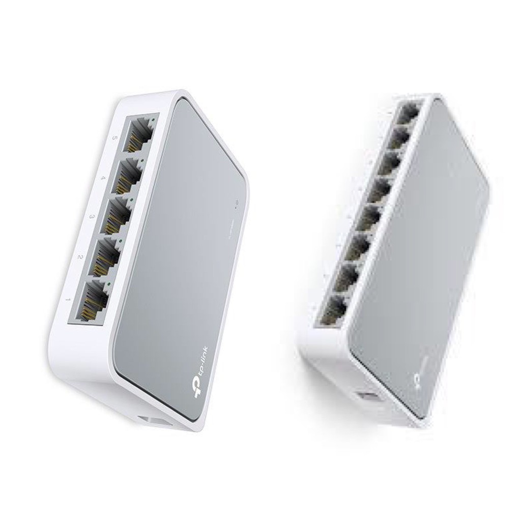 Bộ chia mạng Switch TP-Link 5 cổng hoặc 8 cổng (Model SF1005D hoặc SF1008D) LAN 10/100MMbps