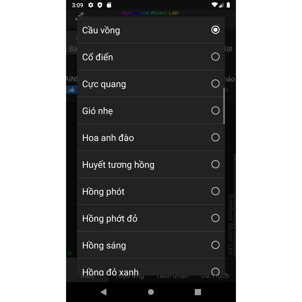 Đèn xoắn ốc (app IOS/Android) - 120 hiệu ứng mầu + 15 hiệu ứng nháy nhạc mic cảm biến + 50 hiệu ứng nháy nhạc PC | BigBuy360 - bigbuy360.vn