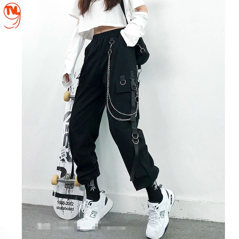 Quần Kaki Unisex TVL1999, quần dài jogger dây xích cá tính phong cách đường phố chất đẹp không nhăn phai xù khi giặt.