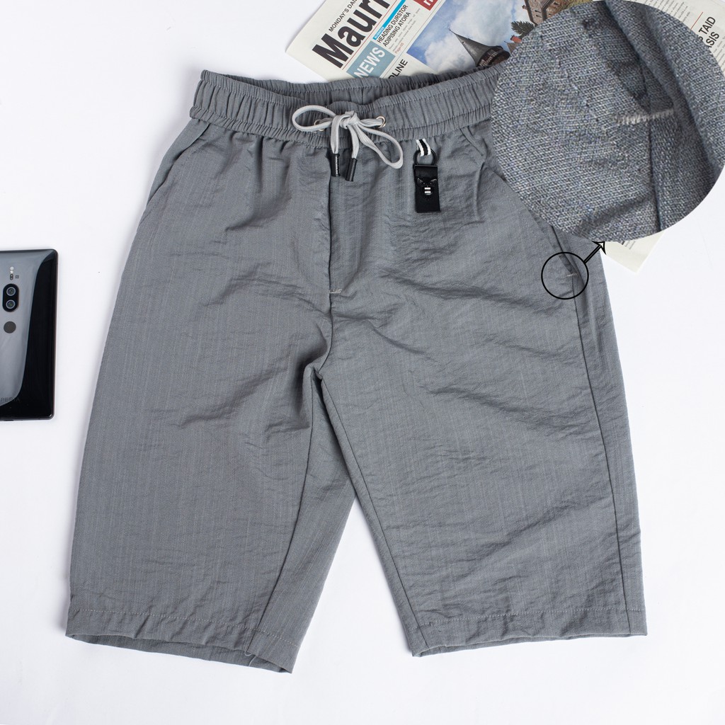 Quần short đũi nam Chando chất vãi đũi cao cấp thoáng mát thấm mồ hôi QDC01 | BigBuy360 - bigbuy360.vn