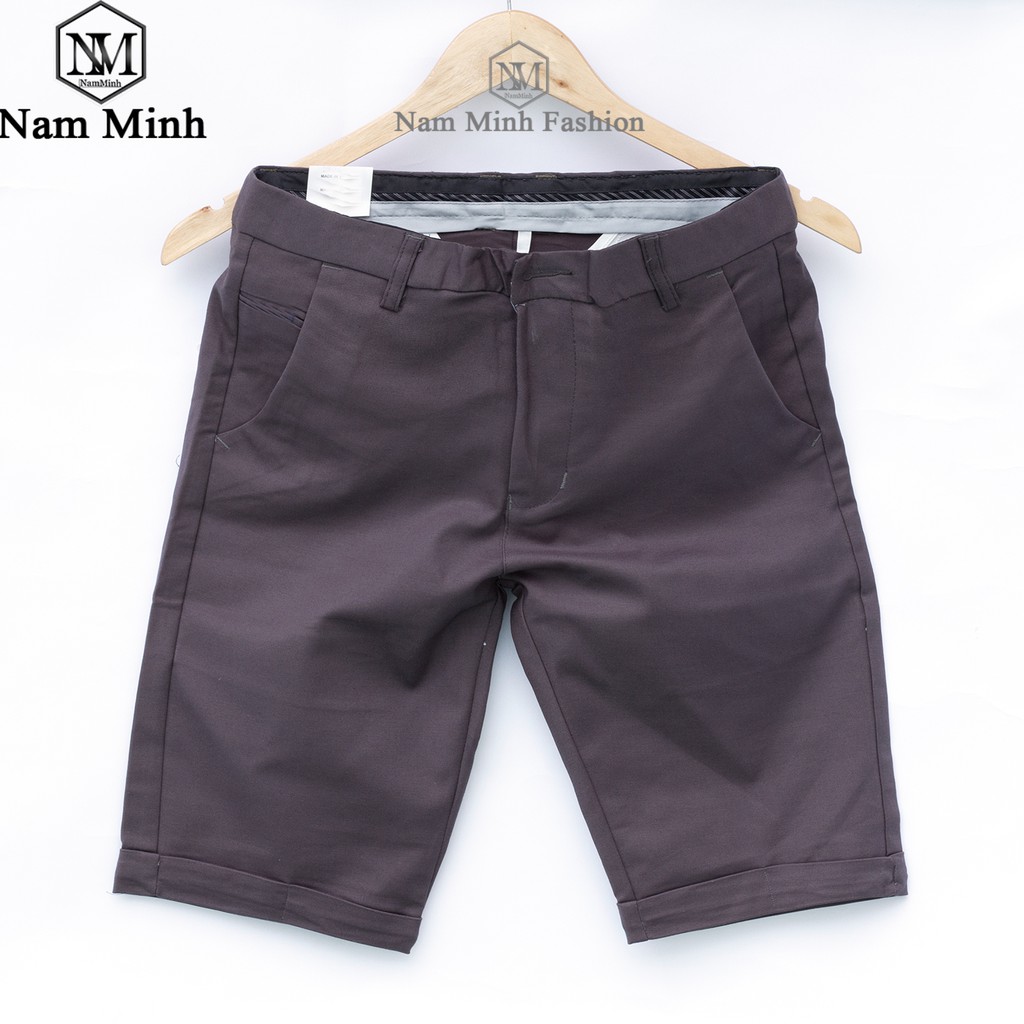 QUẦN SHORT KAKI NAM CÓ KHÓA KÉO