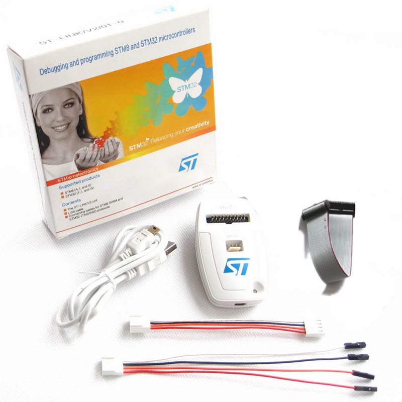 Linh Kiện Điện Tử ST-LINK/V2 ST-LINK V2(CN) ST STM8 STM32