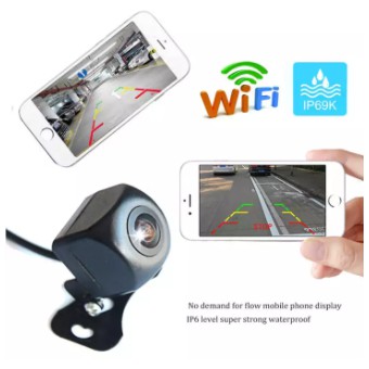 Camera lùi HD  chuẩn hd độ nét cao, Camera  wifi mini - HD kết nối với smart phone hỗ trợ hệ điều hành androi và IOS.