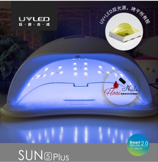 Máy hơ sun 5 plus( tem công ty) - Phụ kiện Nail