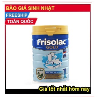 {SIÊU SALE} Sữa bột Frisolac Gold 1 900g -  date mới nhất 8/2022