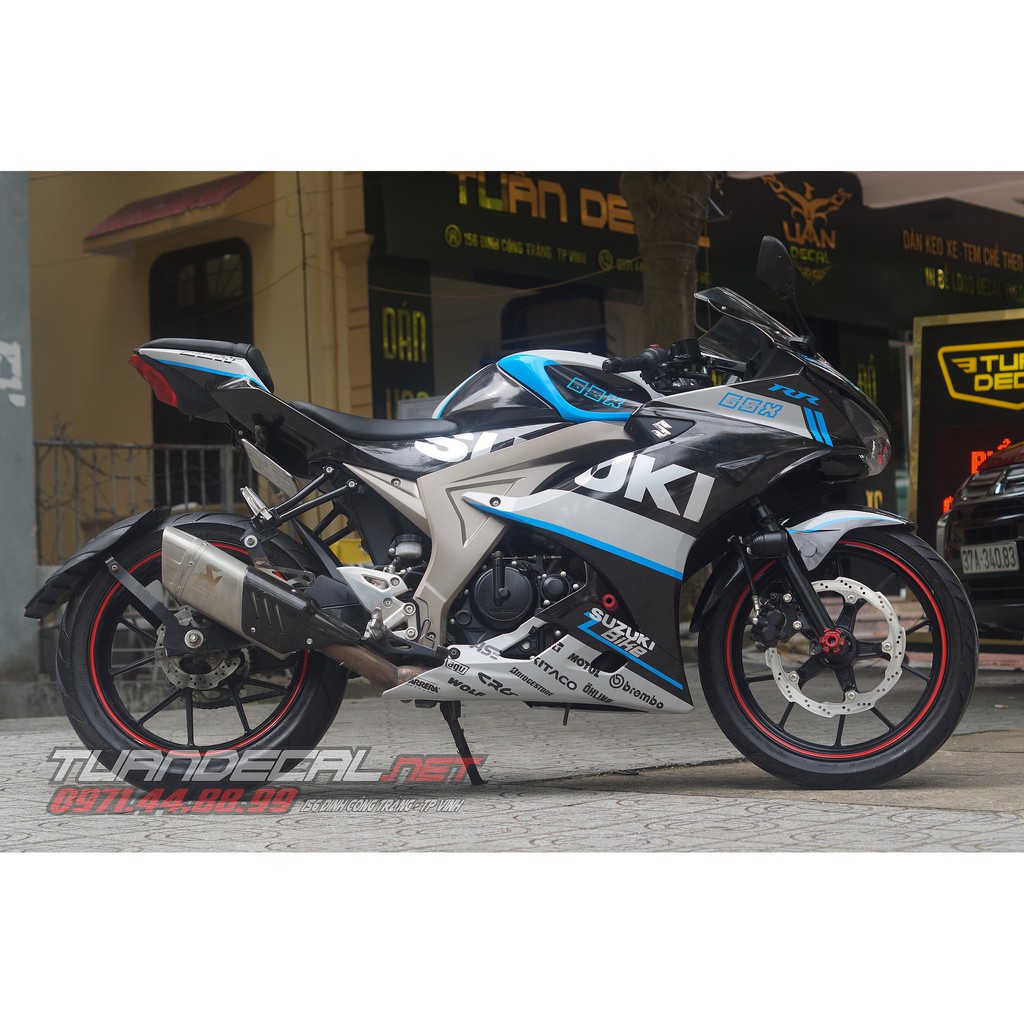Tem Trùm GsX Đen Xanh
