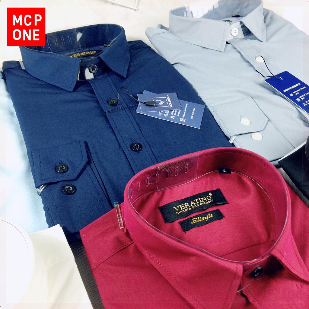 (FULL MÀU) Áo sơ mi nam dài tay sơ mi vải lụa thái chống nhăn chống xù -FULL MÀU- SIÊU HOT- MCPONE | BigBuy360 - bigbuy360.vn
