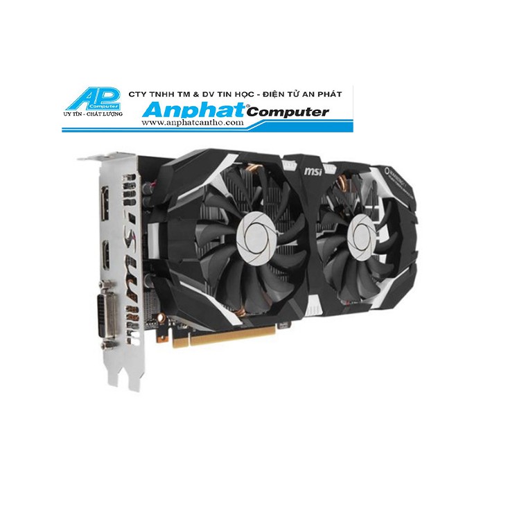 VGA MSI GTX 1060 6GT OC (NVIDIA Geforce/ 6Gb/ DDR5/ 192Bit) - Bảo hành 1 tháng