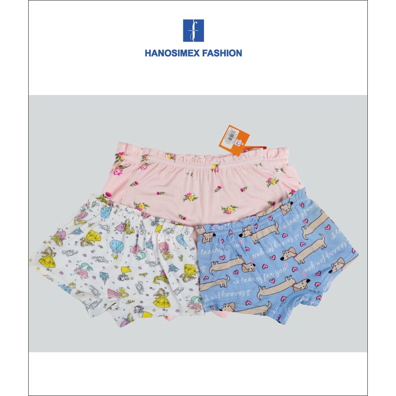 Quần Chip Đùi Bé Gái Nhiều Màu, Nhiều Họa Tiết Xinh Xắn Đáng Yêu - Hanosimex