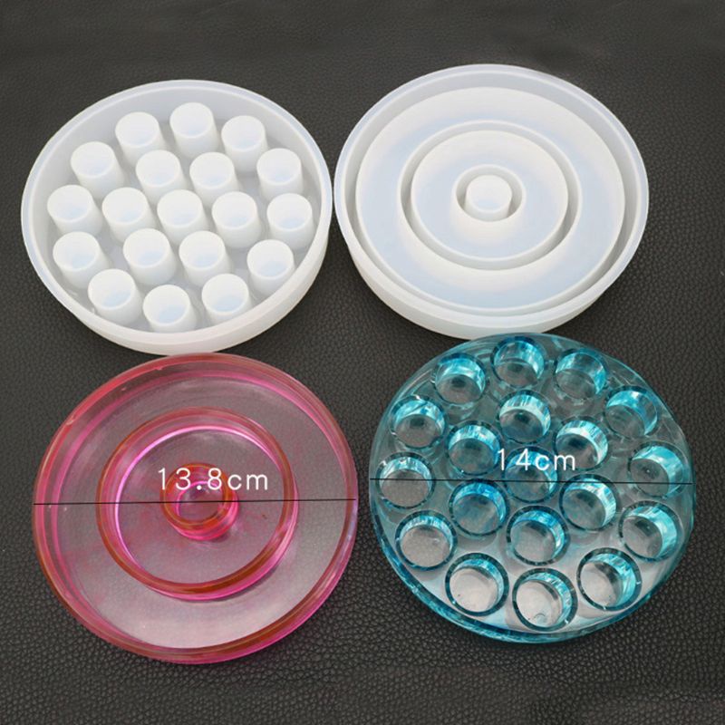 Khuôn Silicone Làm Hộp Đựng Son Môi DIY