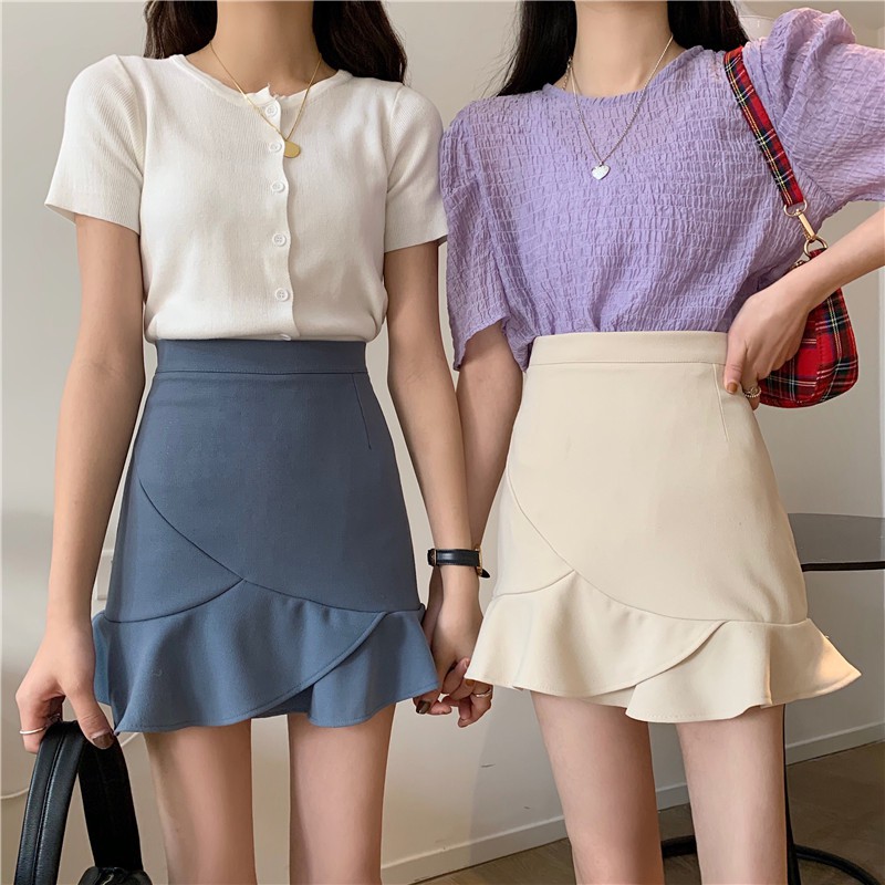 Xiaozhainv Chân Váy Đuôi Cá Phong Cách Hàn Quốc Dành Cho Nữ | BigBuy360 - bigbuy360.vn