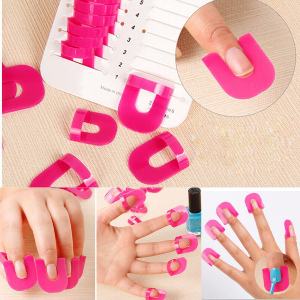 Bộ 26 dụng cụ bảo vệ móng cho sơn móng tay