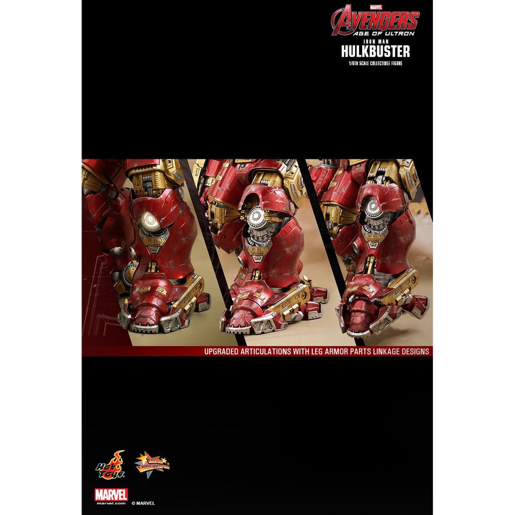 Mô hình Hottoys 1/6 Avengers 1.0 Iron Man MK44 HULKBUSTER Deluxe Version