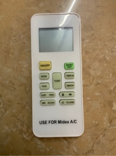 Điều khiển điều hoà Midea kèm pin