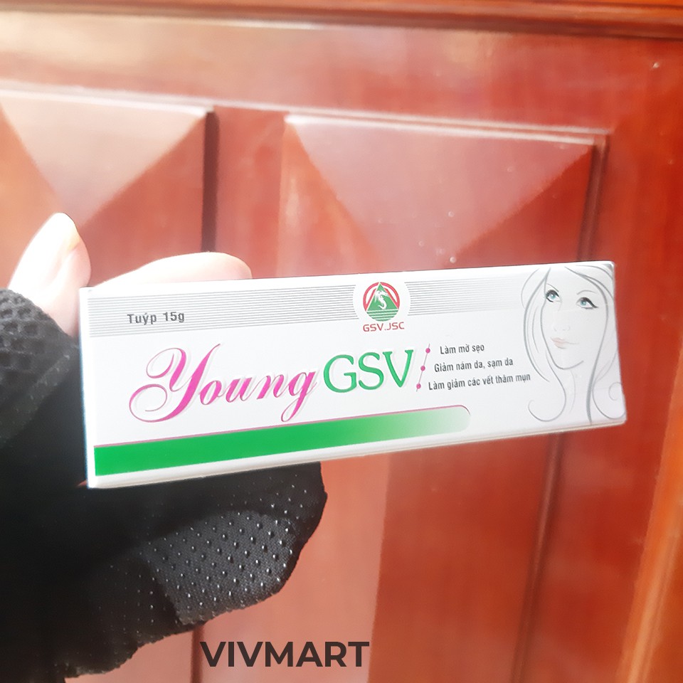 [GIÁ SỈ] Gel làm mờ sẹo, giảm thâm mụn YOUNG GSV 15g