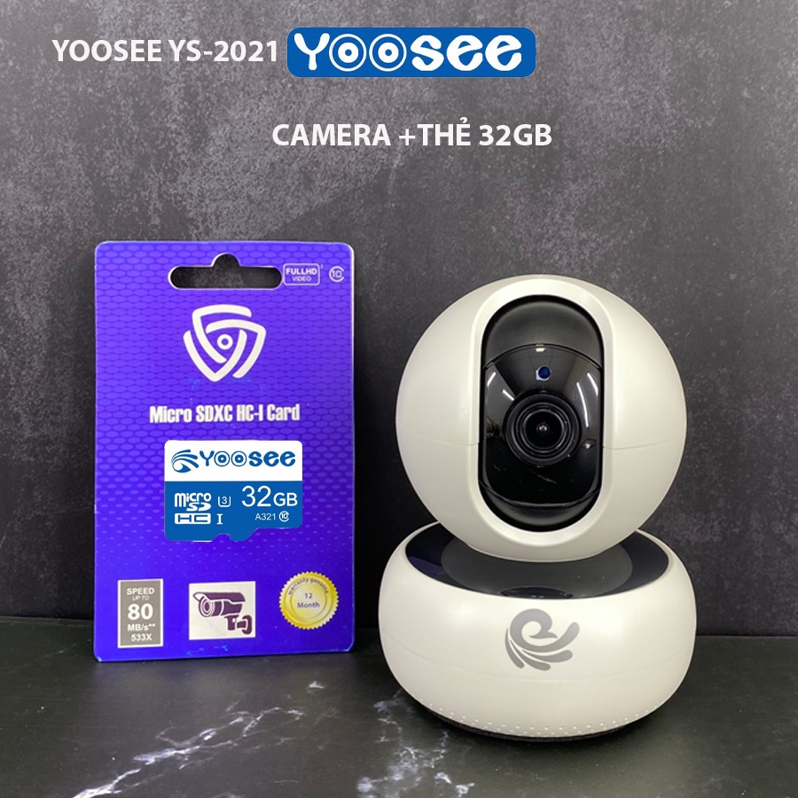 Camera ngoài trời,chống nước Yoosee Full HD 1080P TIẾNG VIỆT- Đàm thoại 2 chiều nét cả ngày và đêm - Bảo hành:12 Tháng