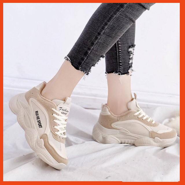 Giày Thể Thao Nữ - Giày Sneaker - Giày Sneaker Nữ [sale]