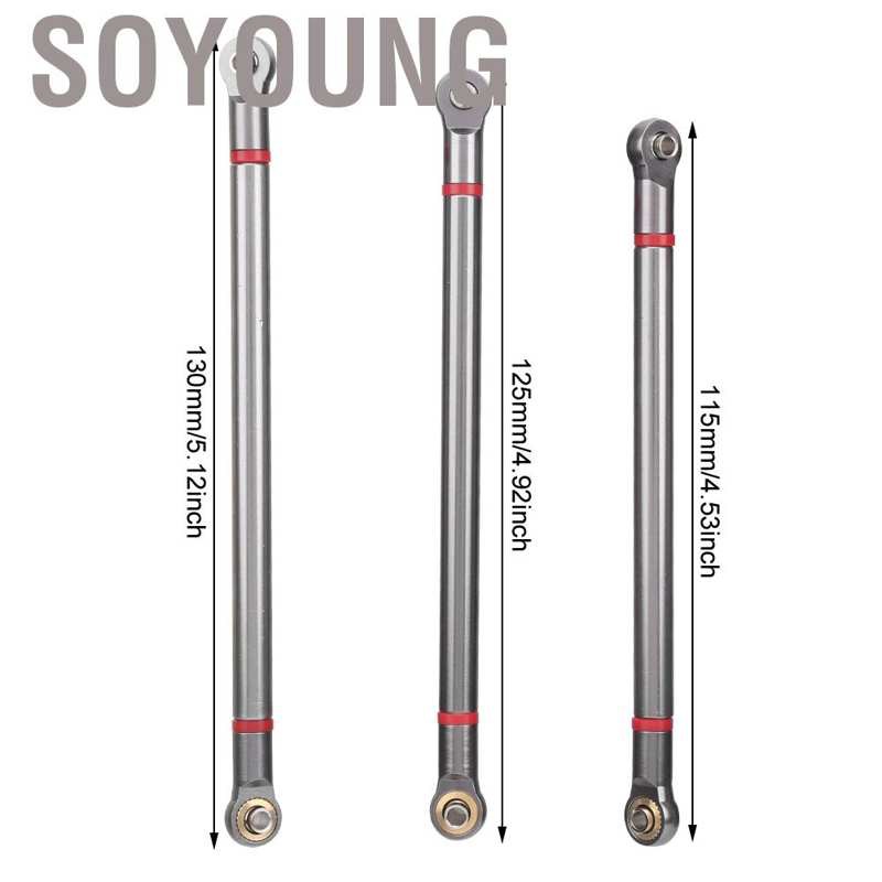 Thanh kim loại tỷ lệ 1/10 cho xe điều khiển Axial Scx10 313mm