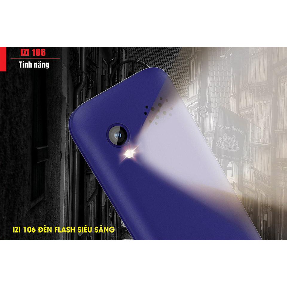 [Mã ELFLASH5 giảm 20K đơn 50K] Điện thoại Masstel Izi 106 - Hàng chính hãng bảo hành 12 tháng | BigBuy360 - bigbuy360.vn